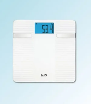صورة الميزان من الأعلى مع شاشة LCD – لايكا ميزان شخصي إلكتروني موديل 5007