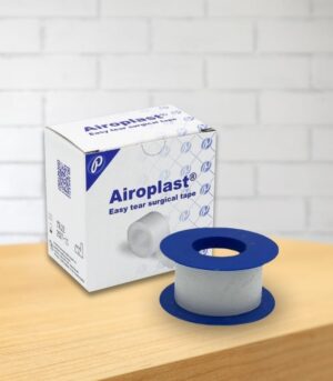 رول بلاست شفاف AIRO PLAST ‎2.5CM×5M‎ لتثبيت الضمادات الطبية
