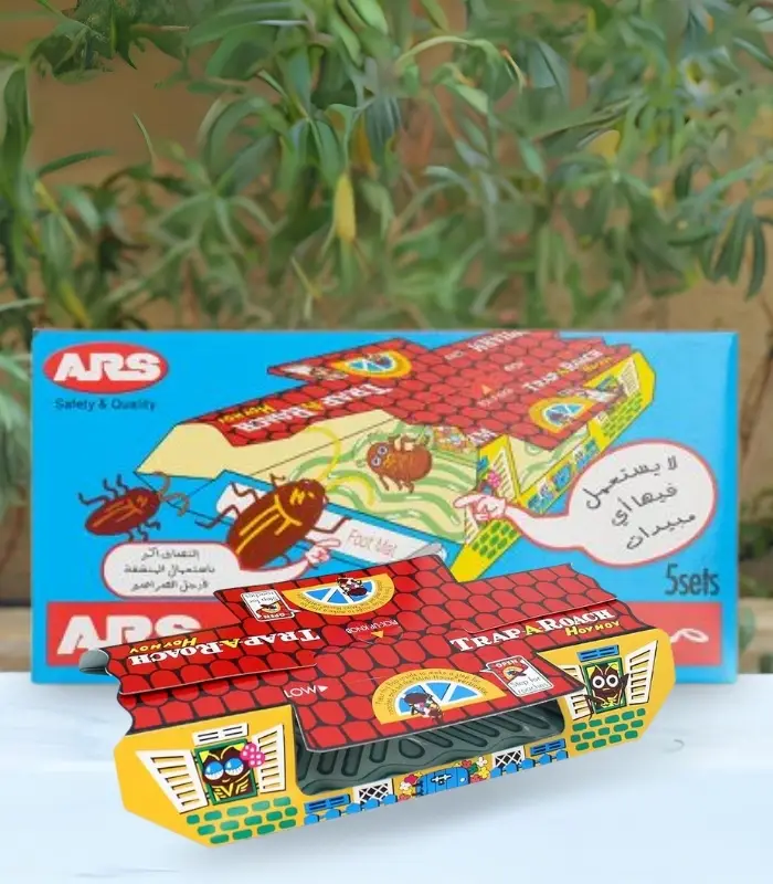 مصيدة آرس لمكافحة الصراصير – منتج ياباني أصلي