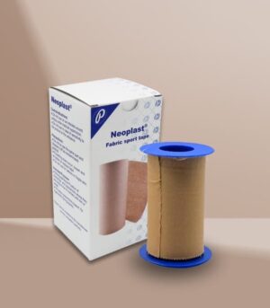 رول قماش طبي لتثبيت الضمادات مقاس 10 سم × 5 متر فارما سيلك بلاست