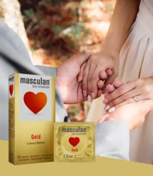 ماسكولان جولد عازل طبي – 10 حبات