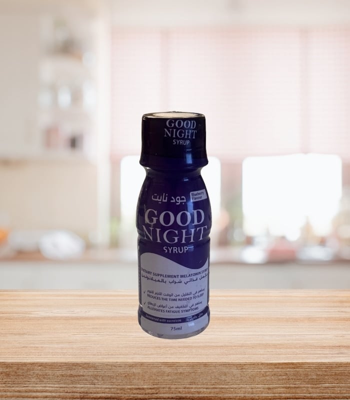 شراب جود نايت بالميلاتونين – نكهة التوت الأزرق 75 مل