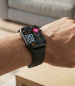 ساعة قياس ضغط الدم بالهواء ذكية