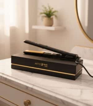 جهاز سيراميك إكس كير فرد الشعر الذهبي