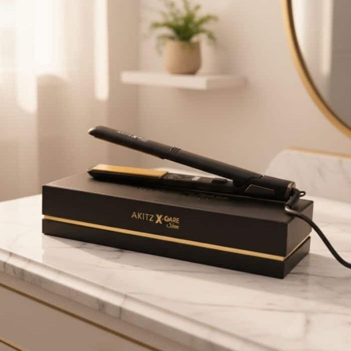 جهاز سيراميك إكس كير فرد الشعر الذهبي