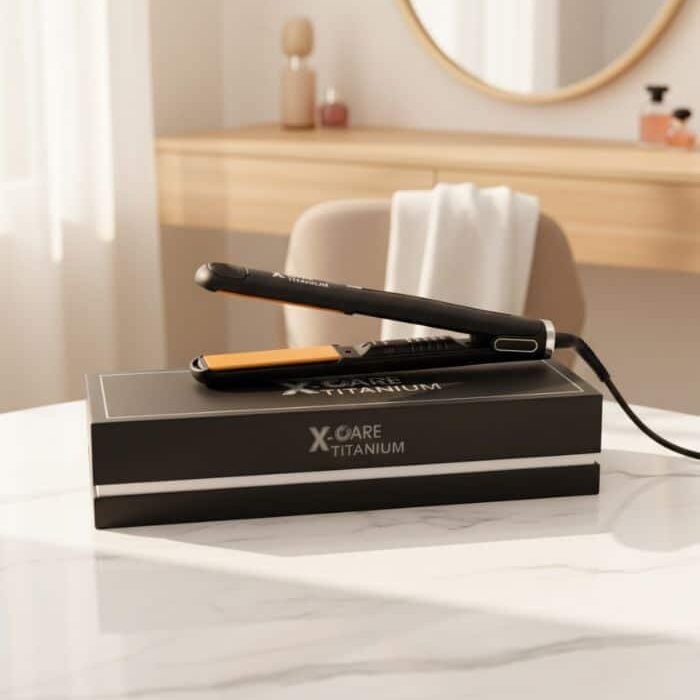 جهاز سيراميك إكس كير فرد الشعر تيتانيوم 1