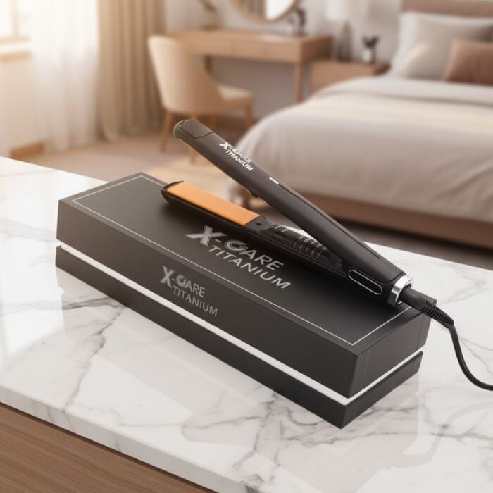 جهاز سيراميك إكس كير فرد الشعر تيتانيوم