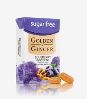 جولدن جينجر أقراص الزنجبيل بالتوت البري خالية من السكر