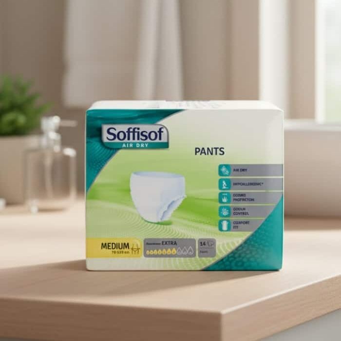 حفائض طبية كيلوت لكبار السن مقاس ميديوم