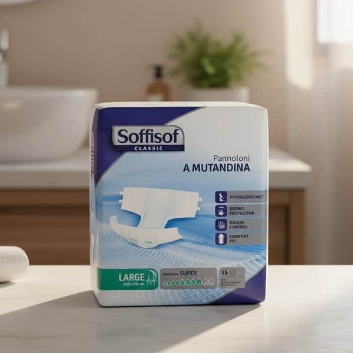 حفائض طبية لكبار السن مقاس لارج