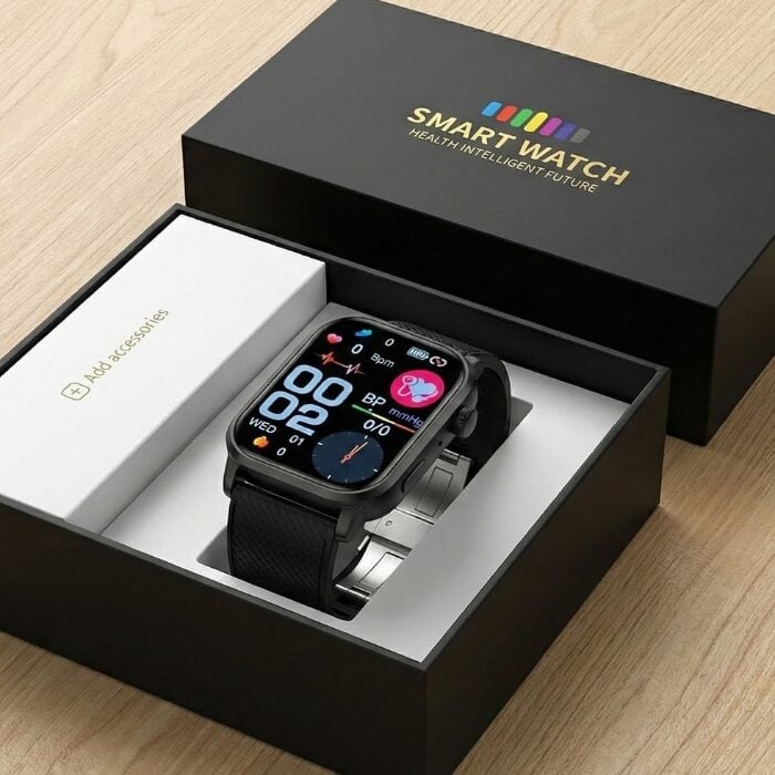 ساعة قياس ضغط الدم بالهواء ذكية