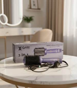 فرشاة الشعر الحرارية البنفسجية لتجفيف وتصفيف الشعر1