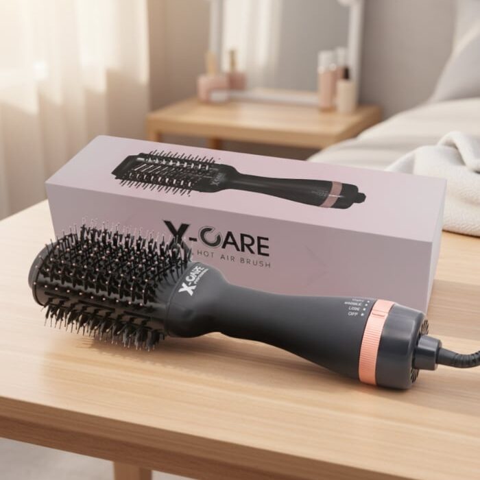 فرشاة الشعر الحرارية بالهواء الساخن من اكس كير موديل FP2280