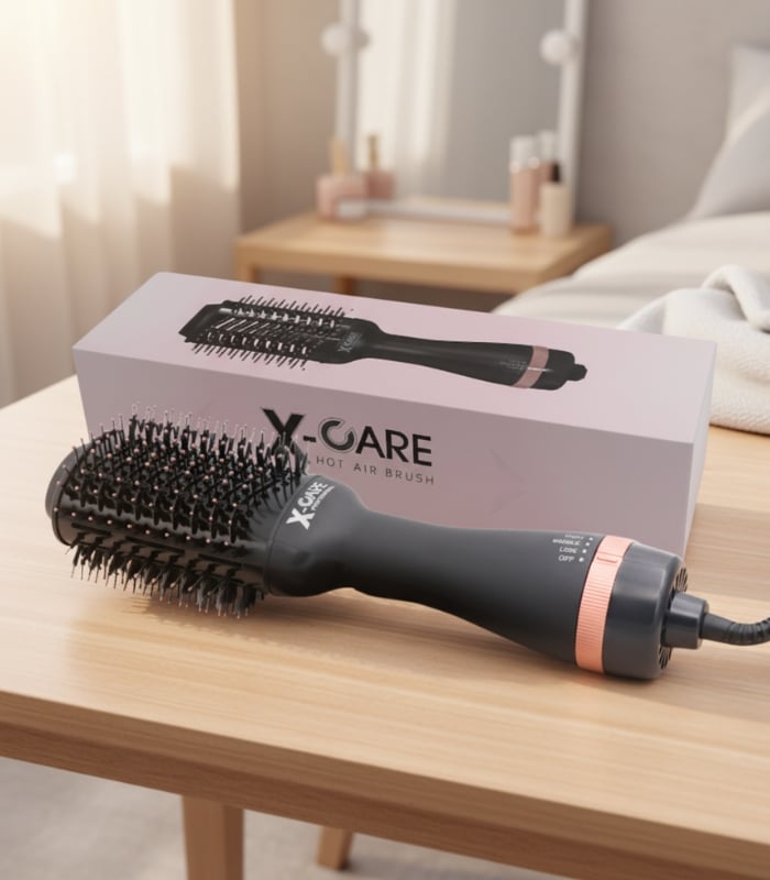 فرشاة الشعر الحرارية بالهواء الساخن من اكس كير موديل FP2280