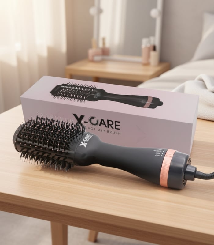 فرشاة الشعر الحرارية بالهواء الساخن