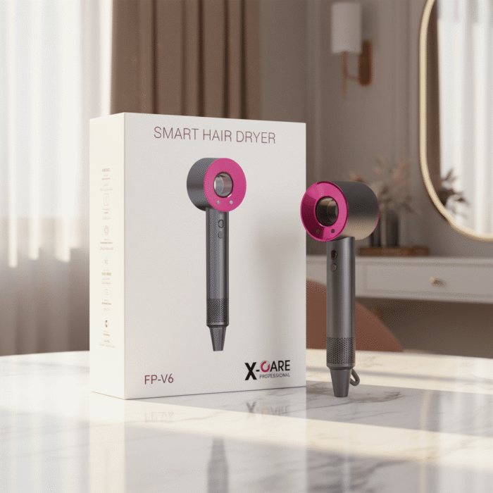 مجفف الشعر اكس كير موديل 5 بمحرك احترافي لحماية الشعر