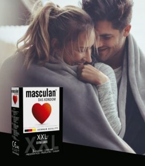 مسكولان واقي ذكري XXL – 3 حبات