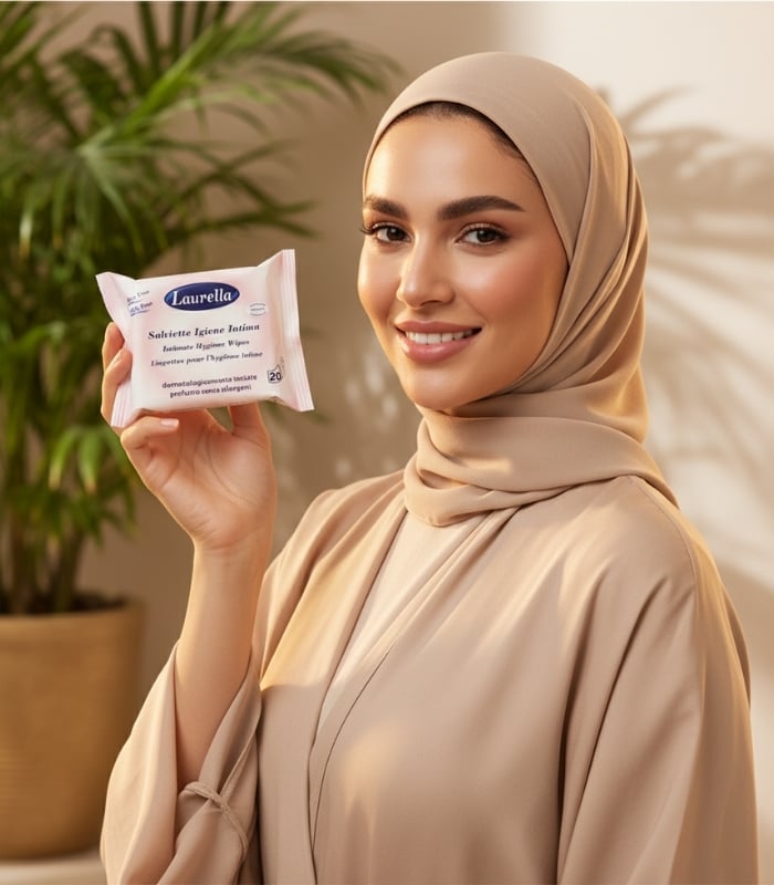 مناديل لوريلا للعناية النسائية 4