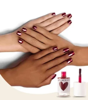 آجاثا روز مناكير عنابي لامع GBY-454 – طلاء أظافر إيطالي