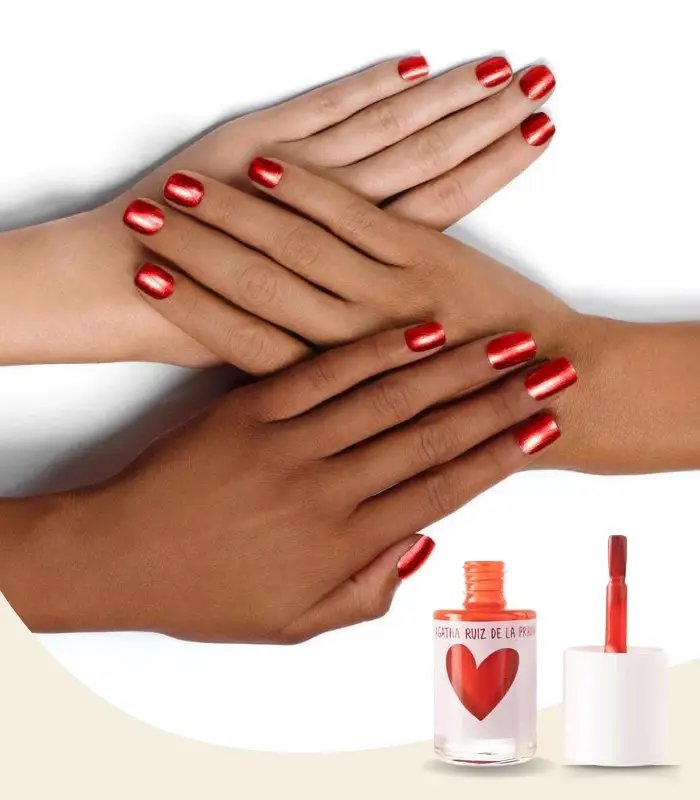 طلاء أظافر أحمر لامع آجاثا روز GRD-161 لإطلالة جذابة ومتألقة - الصورة 6