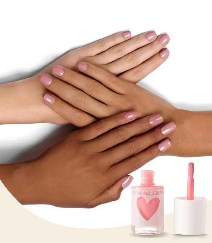 طلاء أظافر وردي فاتح آجاثا روز LPK-322 | لون ناعم ثابت وجذاب - الصورة 6