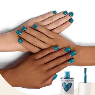طلاء أظافر تركواز لامع من أجاثا روز – مناكير إيطالي GDG-751