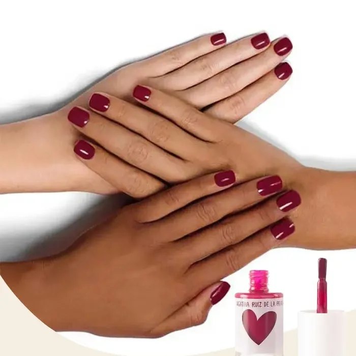 مناكير آجاثا روز لون بنفجاني EPT-325 – طلاء أظافر ثابت ولمعة قوية