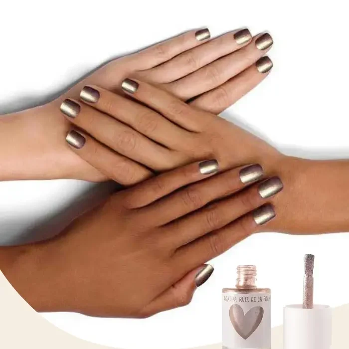 طلاء أظافر مناكير برونزي لامع أجاثا روز BRZ-772