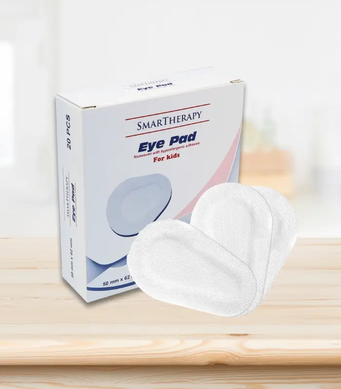 • عبوة غطاء للعين لاصق طبي سمارت ثيرابي للاطفال بتصاميم كرتونية 20 قطعة.