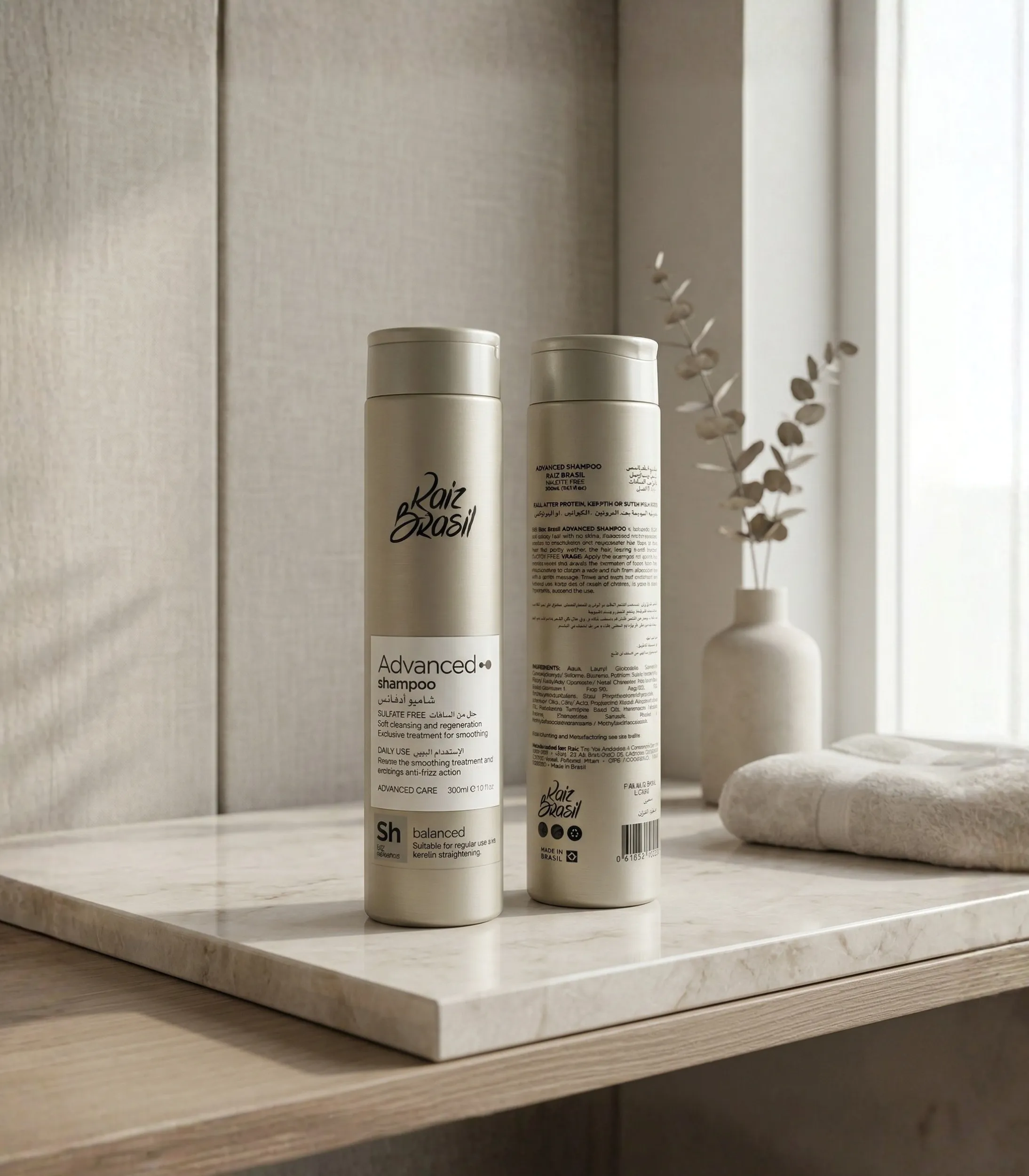 شامبو رايز برازيل ادفانس للعناية بالشعر بعد البروتين والكراتين 300 مل (4)