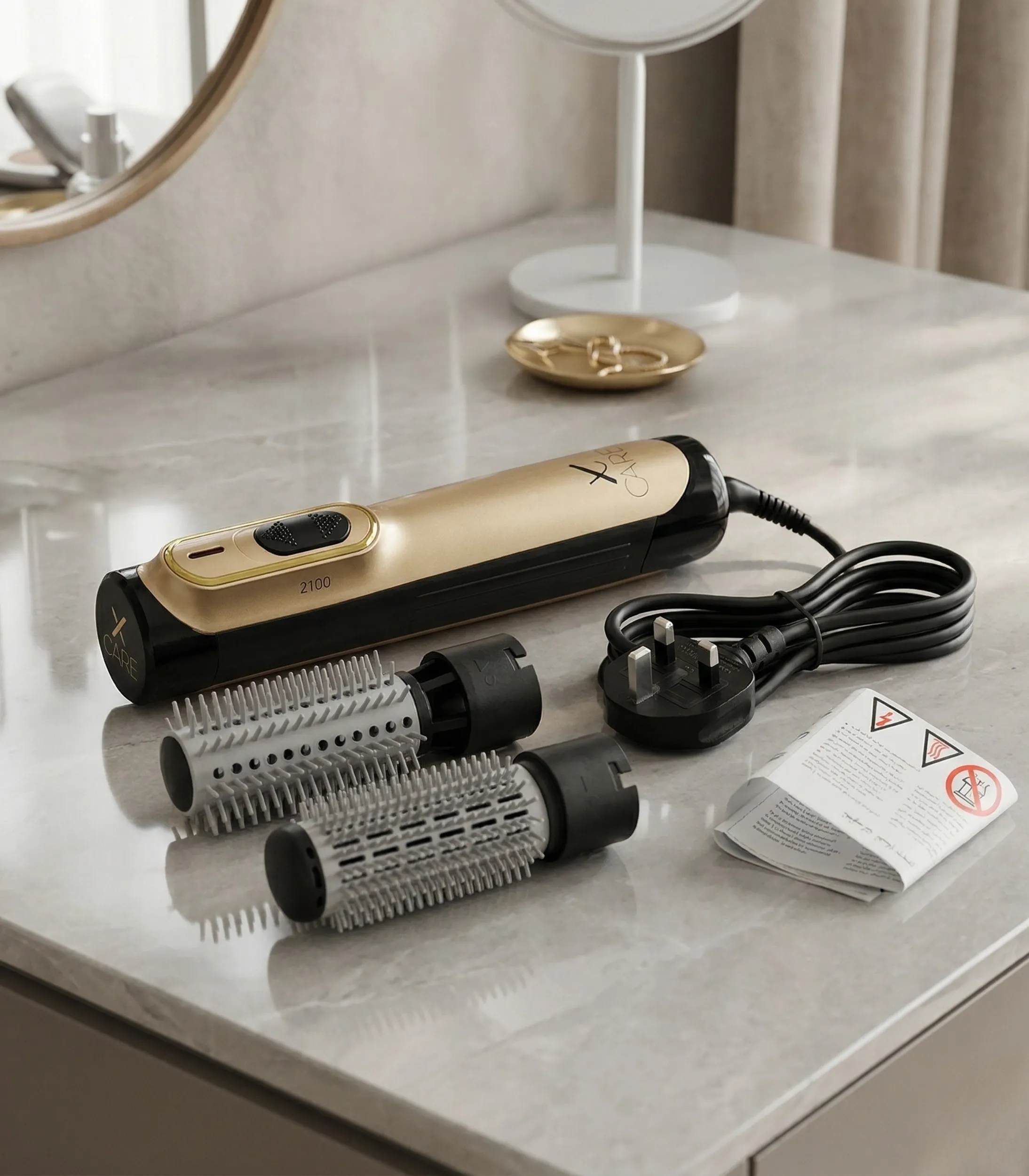 فرشاة تصفيف الشعر الهوائية 3 في 1 لفرد وتجفيف الشعر FP 2230