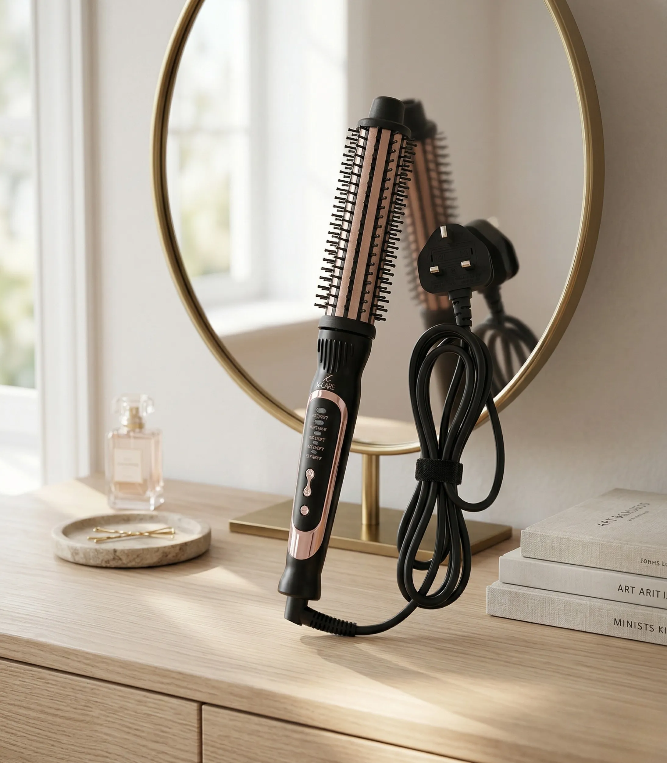 فرشاة تمويج الشعر الكهربائية الاحترافية لتصفيف سريع وامن FP 360 (2)