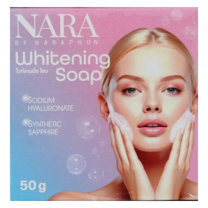 Nara soap for brightening and unifying skin tone