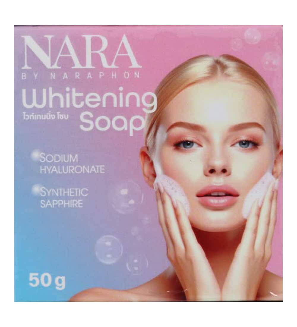 Nara soap for brightening and unifying skin tone