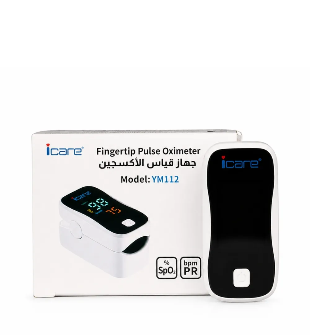 جهاز قياس الأكسجين ومعدل النبض أي كيرiCare YM112